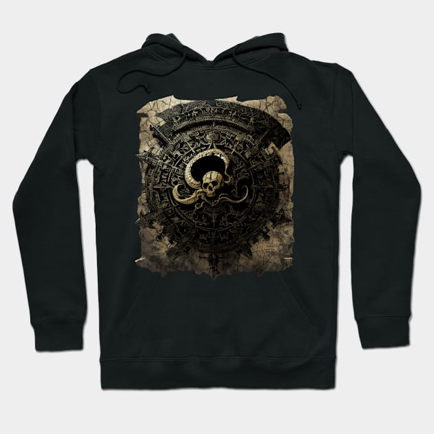 Caribbean Pirate Treasure Map Hoodie by HideTheInsanity